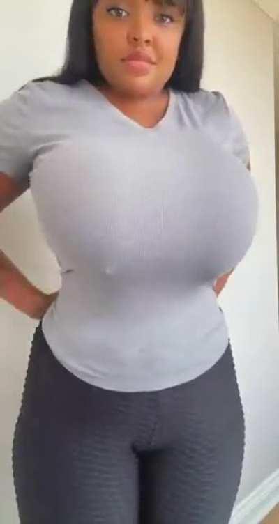 Looks like a shirt stuffed with ballons