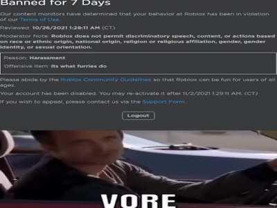 To sum it up, two pink furries were behind me while I was explaining vore