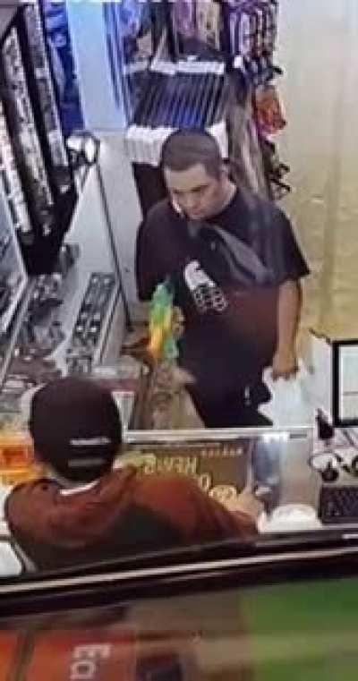 This is a hold up…. Gimme your money