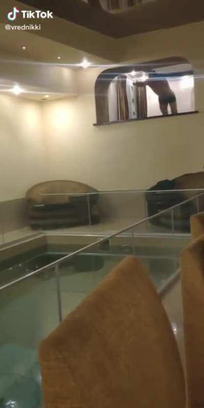 Nice try to jump through the window