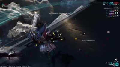 When you archwing is in the repair shop but you still got a mission to do