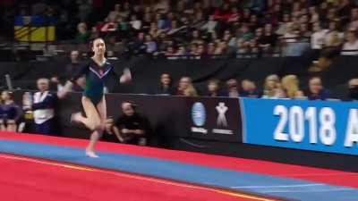 One of the worst Gymnastics injuries you'll ever see.  *warning*