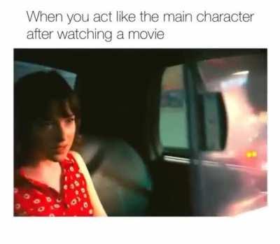 Staged but we all become the MC