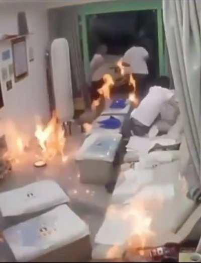 Why you shouldn’t put alcohol on fire…