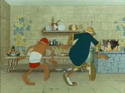 Mei Bruada und i wenn die Mama grod Schnitzl mocht