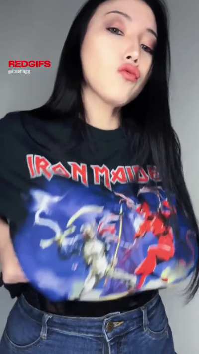 Iron Maiden or my tits?