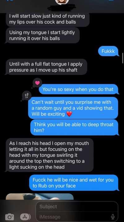 I thought you guys may like to see the texts I sent my husband paired with what happened in person. Favorite text?