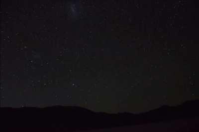 Timelapse de las estrellas. Lago Log Log, Neuquen