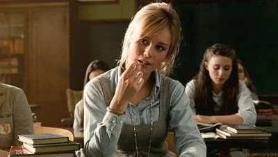 Brie as a school girl