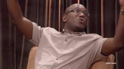 Eric Andre and Hannibal Buress being guys being dudes