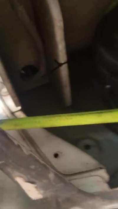 Air hose guide tube printed in ABS