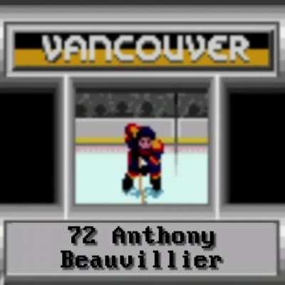 IT'S OPENING NIGHT! Canucks Roster in the style of NHLPA '93