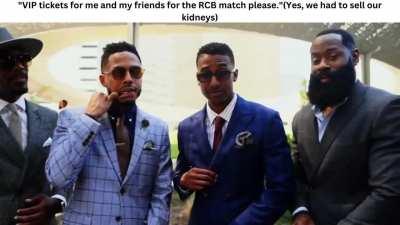 Average RCBians after they reveal the ticket prices.