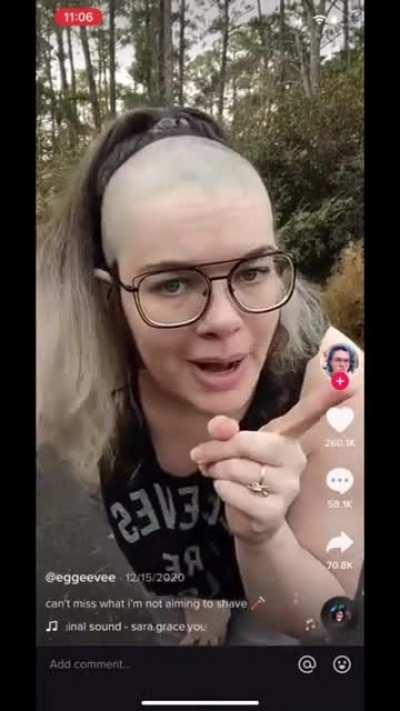 This girl... Physically cringing rn