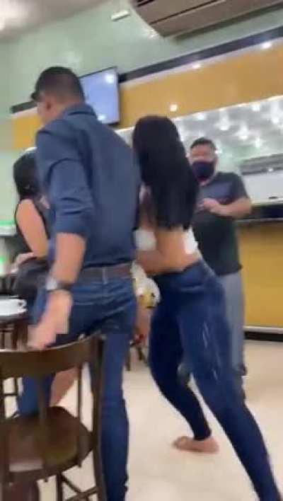 Fight at OP's local restaurant