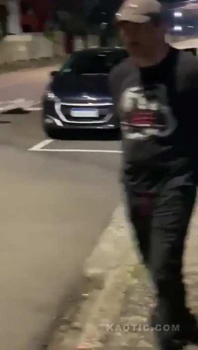 Hooker Has a Slight Disagreement with Client