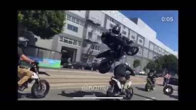 Dude got some air time!