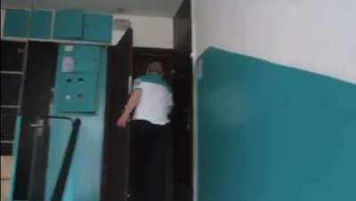 Drunk trying to get home