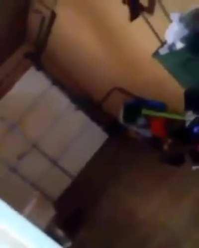 Explosives in a garage