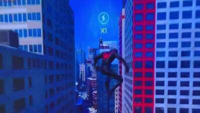 Having the time of my life web-tricking. Seriously the combinations of animations are off the charts