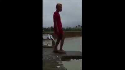 WCGW standing on a unstable surface