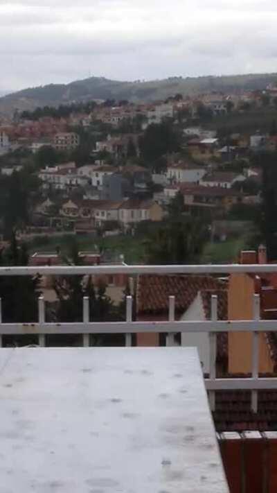 Just now from my rooftop terrace (Granada/Spain)