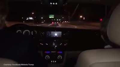 Donald Trump and fam listen to Taylor Swift while he drives to McDonald's