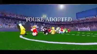 YOU ARE ADOPTED
