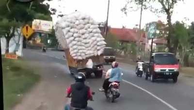 This was bound to happen.. Good thing that rest of them kept their distance