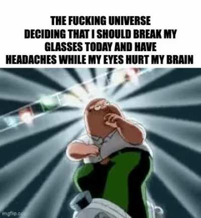 I can't see anything