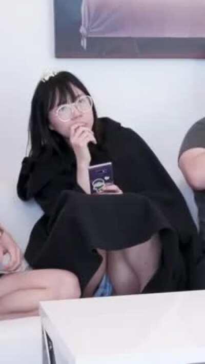 Lily panty slip clip from deleted vid pt 3