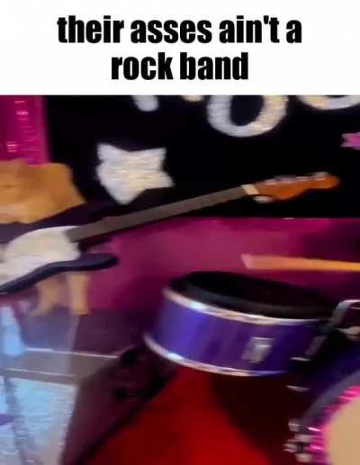 Their ass is not the rolling stones 