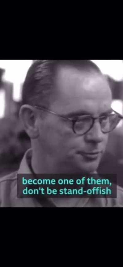 “How do you find Australians?” 😂 Pretty bang on.