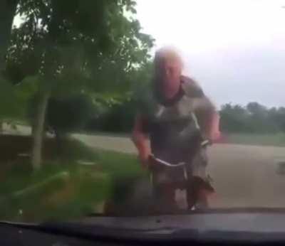 The Queen was out for a cycle & this happened…