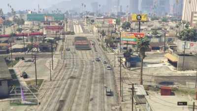 Decided to go AFK for a bit in a solo lobby, I used my SUV service and this happened…