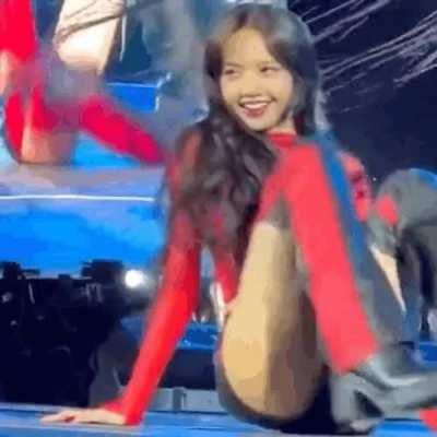 Just Lisa being slut on stage