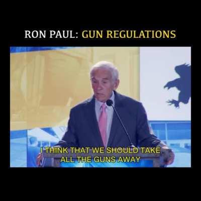 Ron Paul was the best president we never had. 