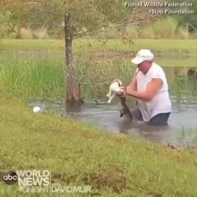 How did he get his fingers out?