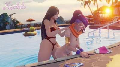 Futa Irelia & Fiora (Futaholic) [League of Legends]