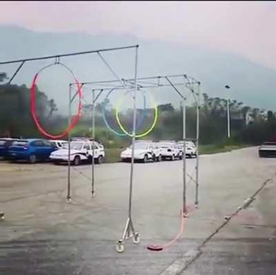 HMRB while I fly through hoops.