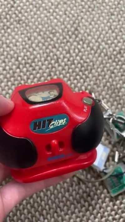 When the nostalgia of hit clips meets 20 year old batteries