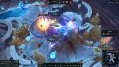 My duo on Taric with the best Castle of his life