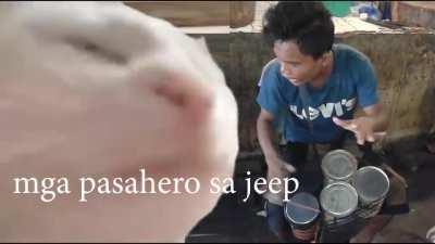 Cat vibing to budots