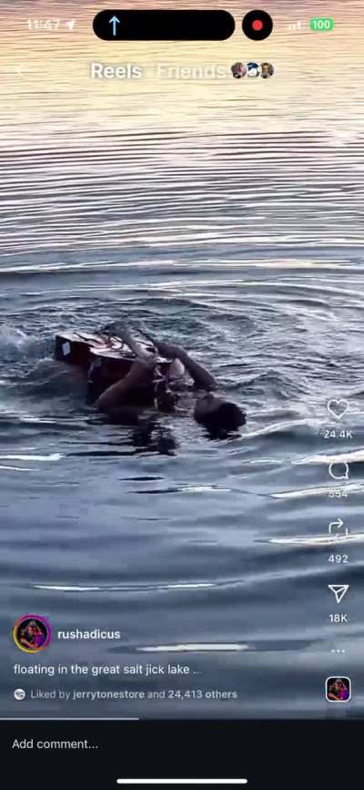 Rush doesn’t get too worked up about his wood drying out.