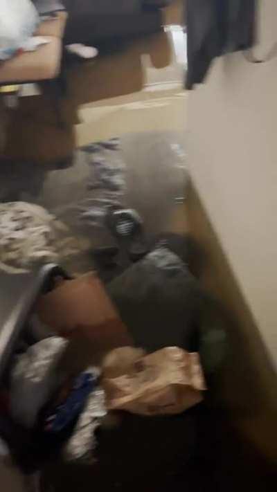 Entering my apartment the day after Hurricane Ian (September 30, 2022)