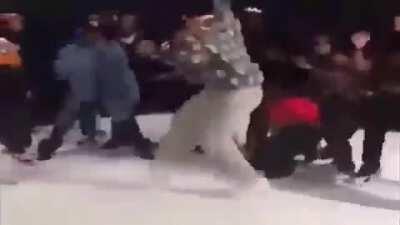 When that lobby music hits