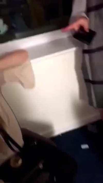 HMC while I pass her the chicken nuggets