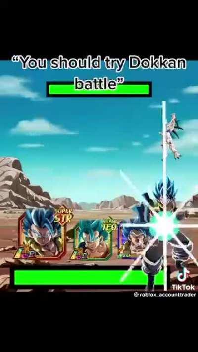 What Legends players think dokkan is like