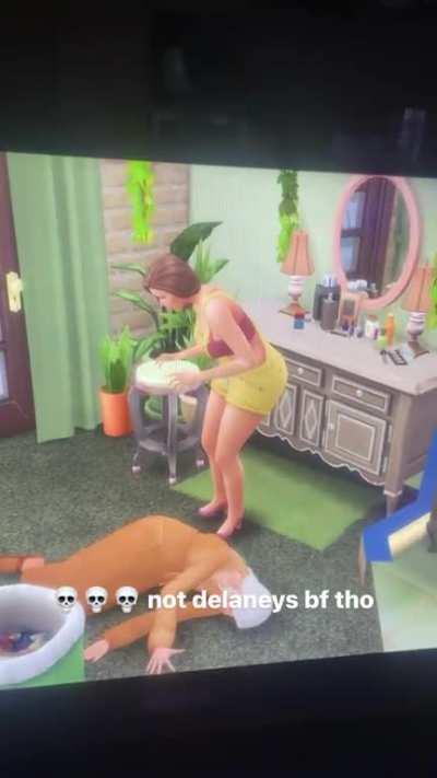 my sim’s new boyfriend doesn’t seem to care about her poor elderly mother passing away…