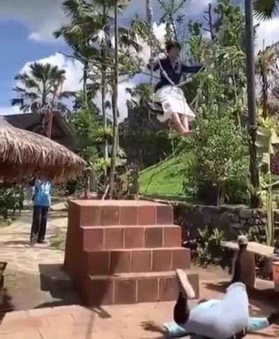 Trying to give a big push